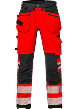 Fristads Stiby High Vis Werkbroek Stretch Klasse 2 2707 Plu