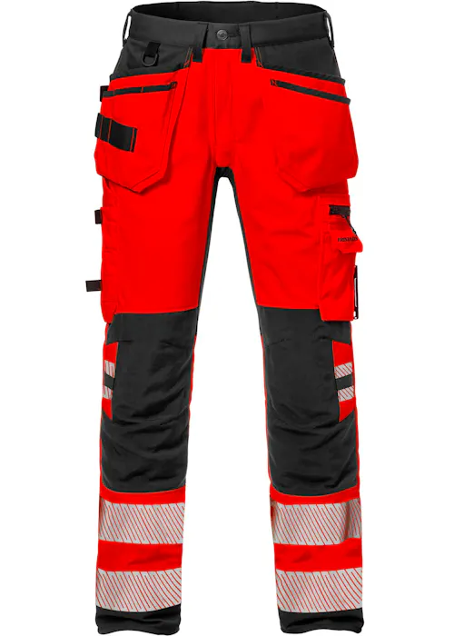 Fristads Stiby High Vis Werkbroek Stretch Klasse 2 2707 Plu