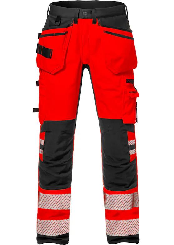 Fristads Hi Vis Werkbroek Stretch Klasse 2 2707 Plu