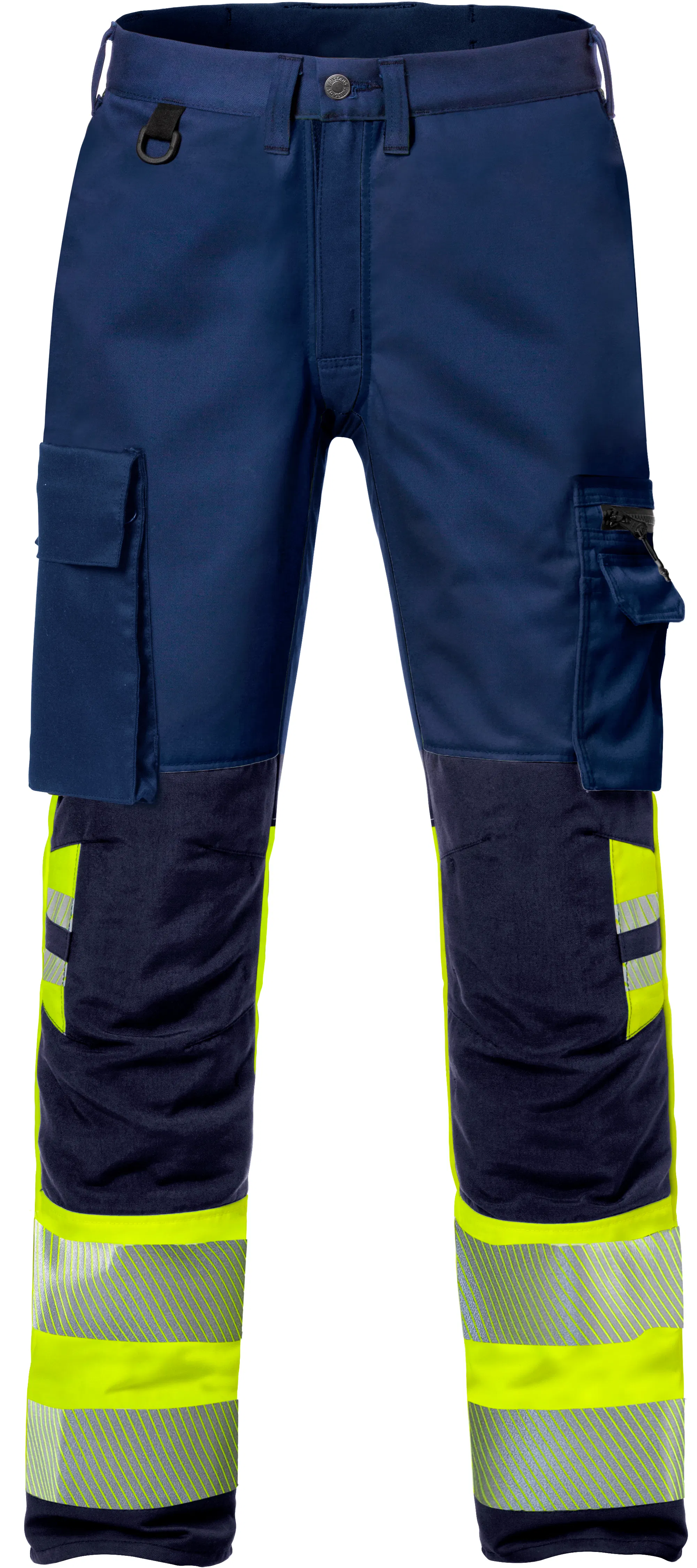 Hi-Vis Geel/Marineblauw