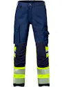 Fristads Hi Vis Broek Stretch Dames Klasse 1 2708 Plu miniatuur