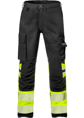Fristads Hi Vis Broek Stretch Dames Klasse 1 2708 Plu