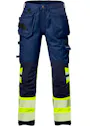 Fristads Hi-Vis-Stretch-Arbeitshose für Damen, Klasse 1, 2709 Plu Vorschaubild