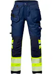 Hi-Vis Geel/Marineblauw