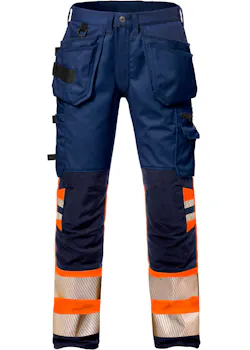 Fristads Stiby High Vis Werkbroek Stretch Dames Klasse 1 2709 Plu