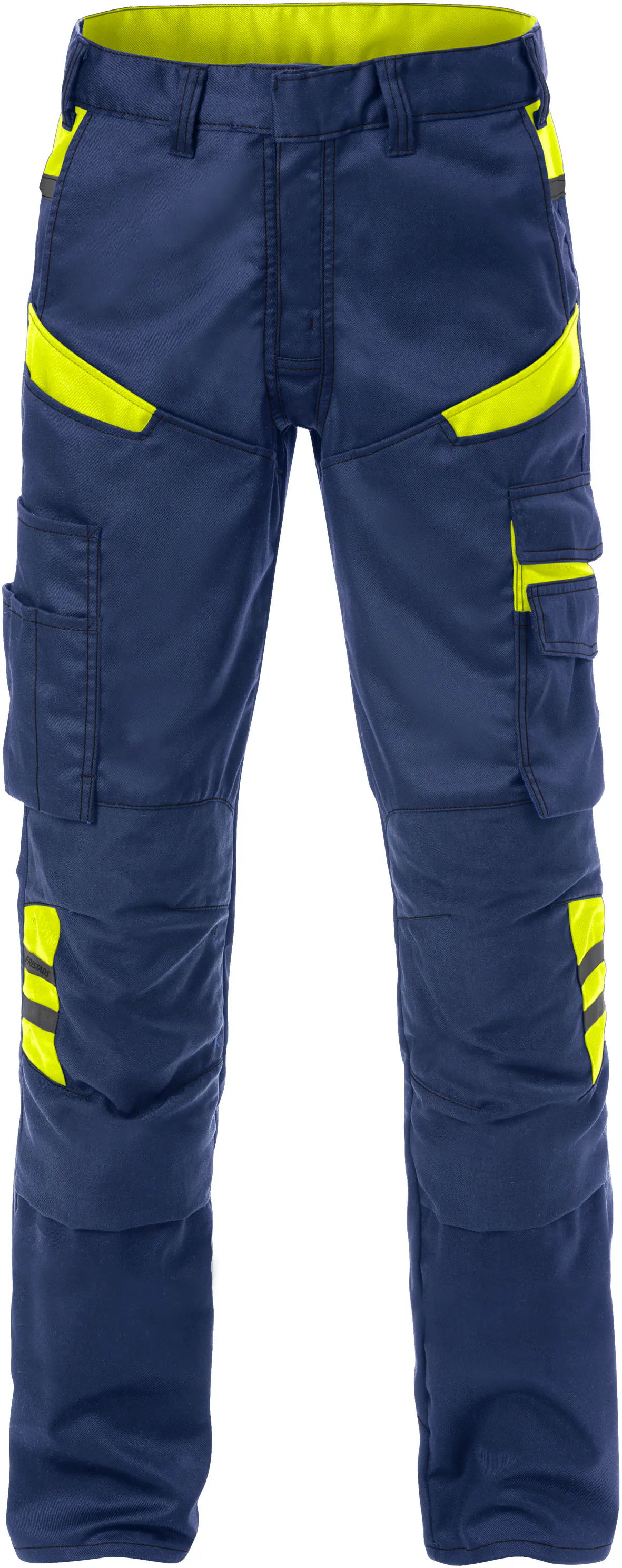 556-Marineblauw/hi-vis geel