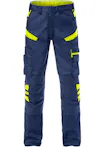 556-Marineblauw/hi-vis geel