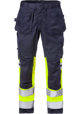 Fristads Flamestat Hi-Vis-Arbeitshose Stretch, Klasse 1, 2163 Athf