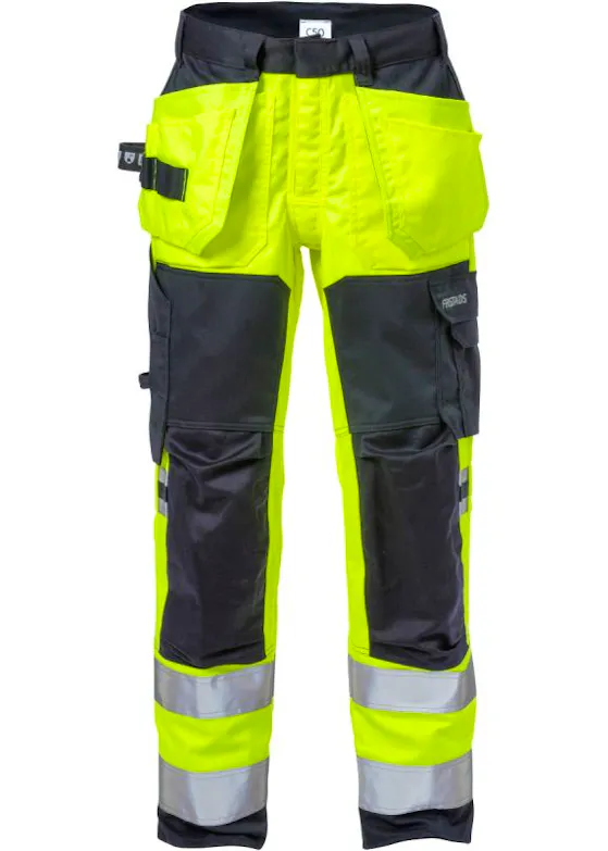 Fristads Flamestat Hi Vis Werkbroek Stretch Klasse 2 2167 Athf