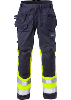Fristads Flamestat Werkbroek Stretch Met Hoge Zichtbaarheid Dames Klasse 1 2171 Athf