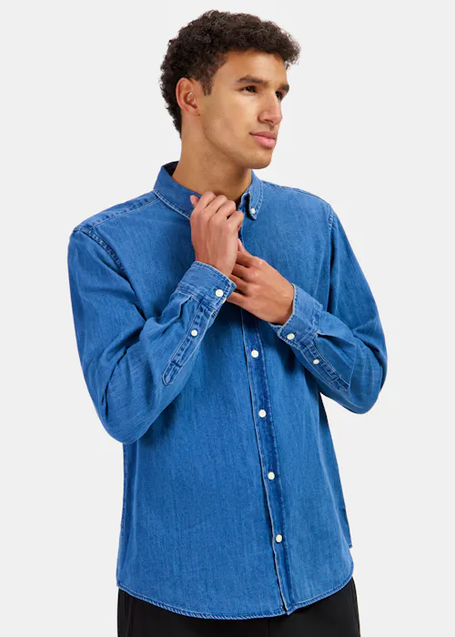 Stanley/Stella Denim STWM967 Chemise de travail coupe standard