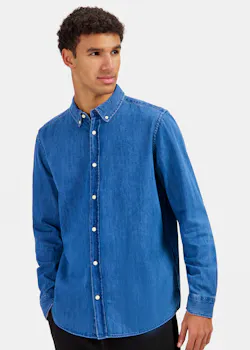 Stanley/Stella Denim STWM967 Chemise de travail coupe standard thumbnail (vignette)