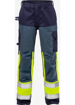Fristads Flame High Vis Broek Dames Klasse 1 2591 Flam