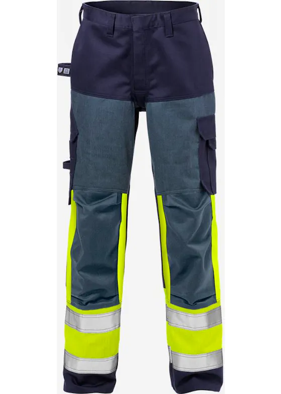Fristads Flame Hi-Vis-Damenhose, Klasse 1, 2591 Flam