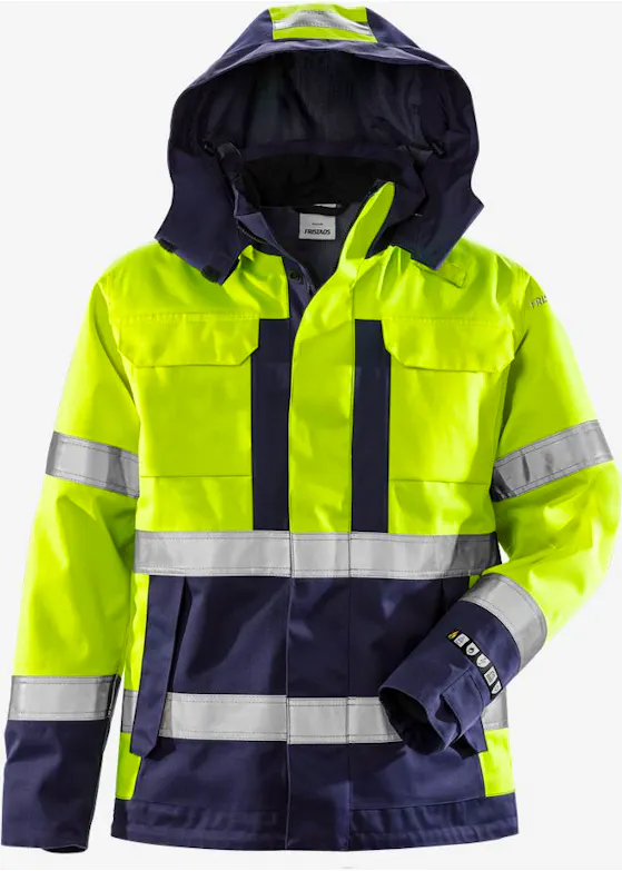 Fristads Flame Hi-Vis Airtech® Shelljack Klasse 3 4022 Flr