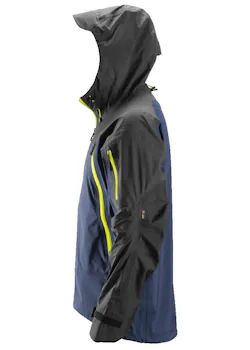 Snickers Workwear FlexiWork, Stretch Waterproof Shell Jack 1300 miniatuur