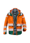 Groen/Fluo oranje