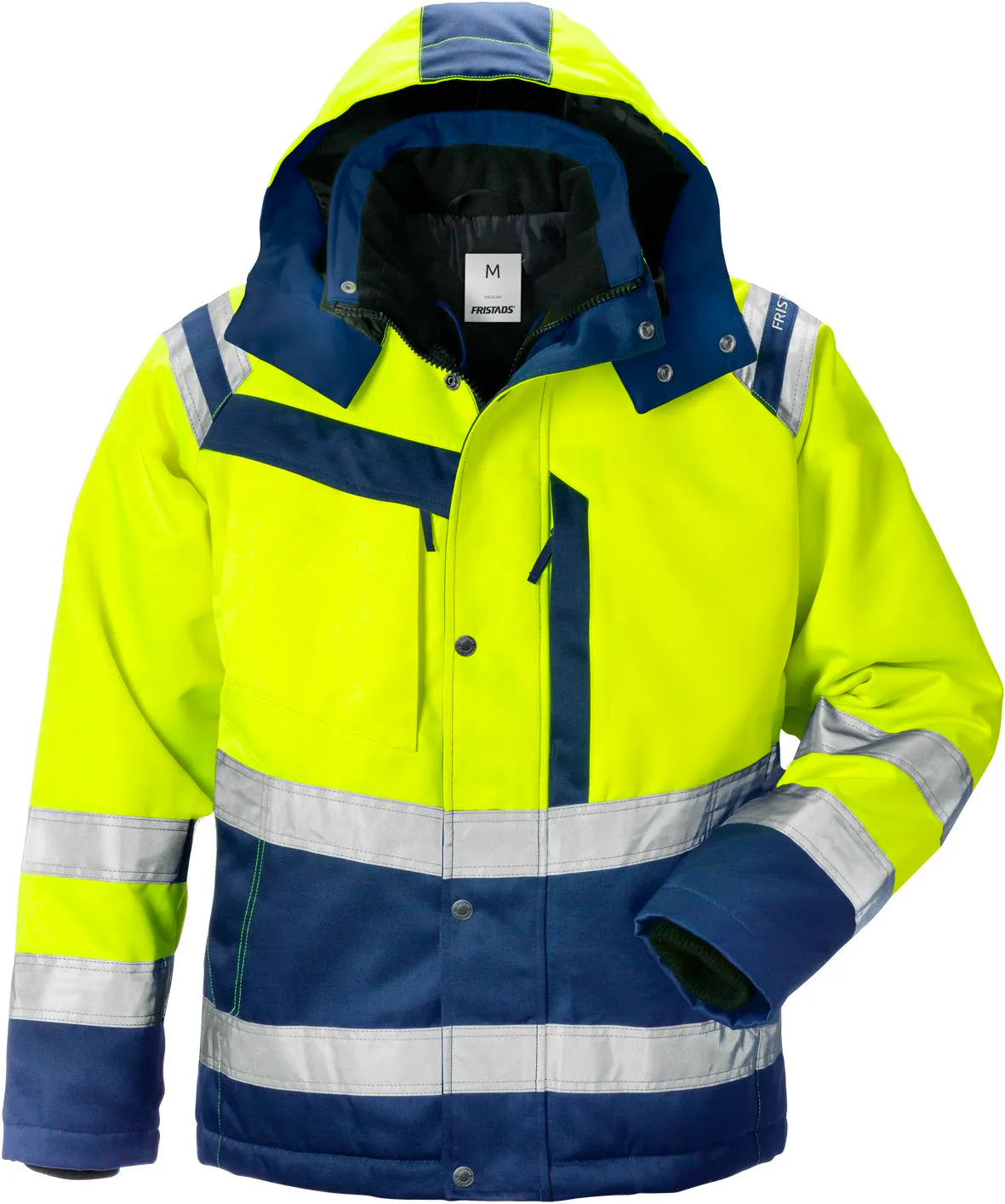 Hi-Vis Gelb/Marineblau