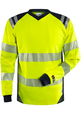 Fristads Flamestat Hi Vis T-Shirt Lange Mouwen Klasse 3 7359 Tfl