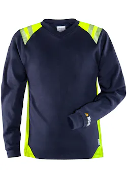 Fristads 131148 T-Shirt Lange Mouwen 7358 Tfl Vlamwerend Dames