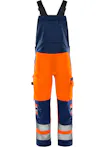 Hi-Vis Oranje/Marineblauw