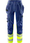 Hi-Vis Geel/Marineblauw
