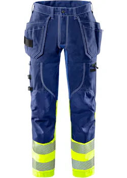 Fristads Hi Vis Werkbroek Stretch Klasse 1 2608 Fasg miniatuur