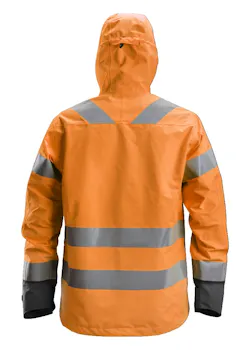 Snickers Workwear AllroundWork High-Vis Waterproof Shell Jack Klasse 3 - 1330 miniatuur