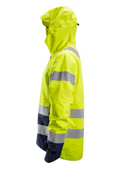 Snickers Workwear AllroundWork High-Vis Waterproof Shell Jack Klasse 3 - 1330 miniatuur