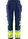 Fristads Hi-Vis Green Stretchhose Klasse 1 2643 GSTP Vorschaubild
