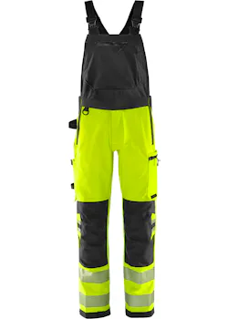 Fristads 134190 Green Amerikaanse Overall High Vis Klasse 2 1031 GSTP Stretch Stiby