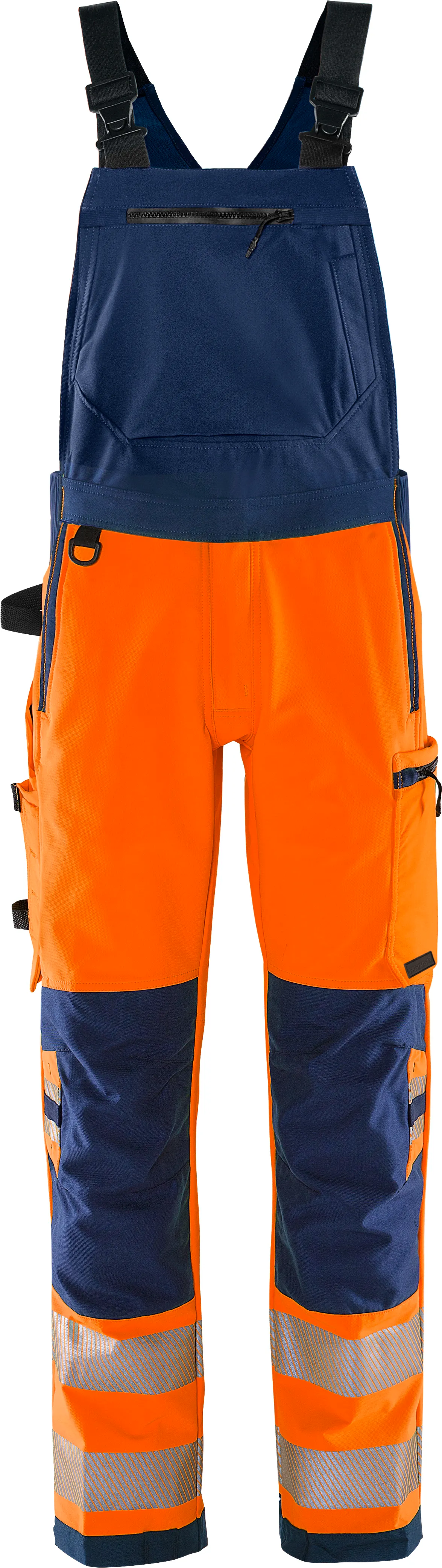 Hi-Vis Oranje/Marineblauw