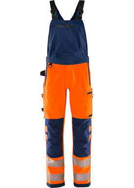 Fristads High vis Green Amerikaanse overall stretch klasse 2 1031 GSTP