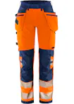 Hi-Vis Oranje/Marineblauw