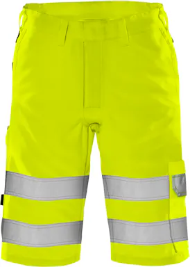 Fristads High vis Green korte broek klasse 2 2650 GPLU