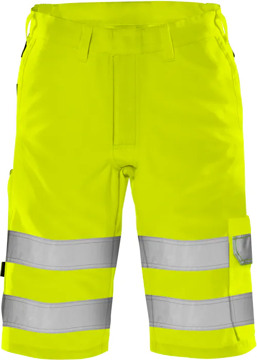 Fristads Trofta High Vis Green korte broek klasse 2 2650 GPLU