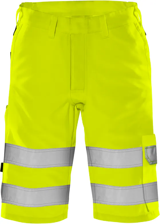 Fristads High vis Green korte broek klasse 2 2650 GPLU