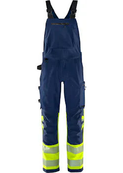Fristads High vis Green Amerikaanse overall stretch klasse 1 1032 GSTP miniatuur