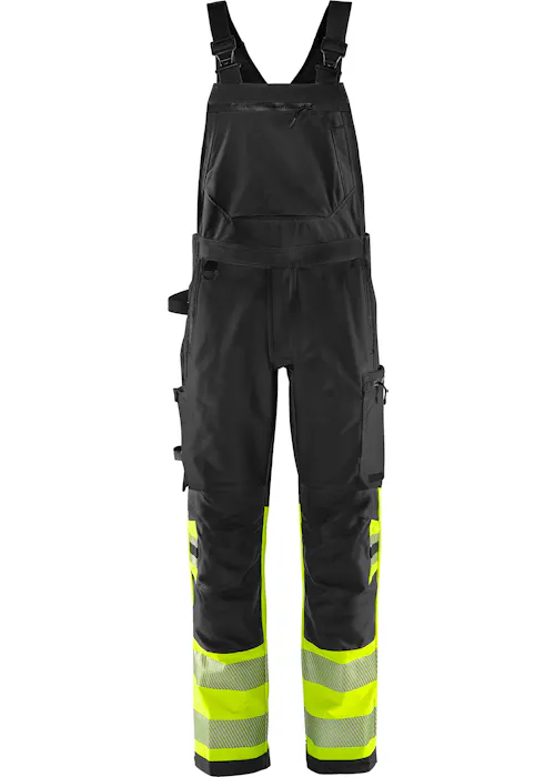 Fristads High vis Green Amerikaanse overall stretch klasse 1 1032 GSTP