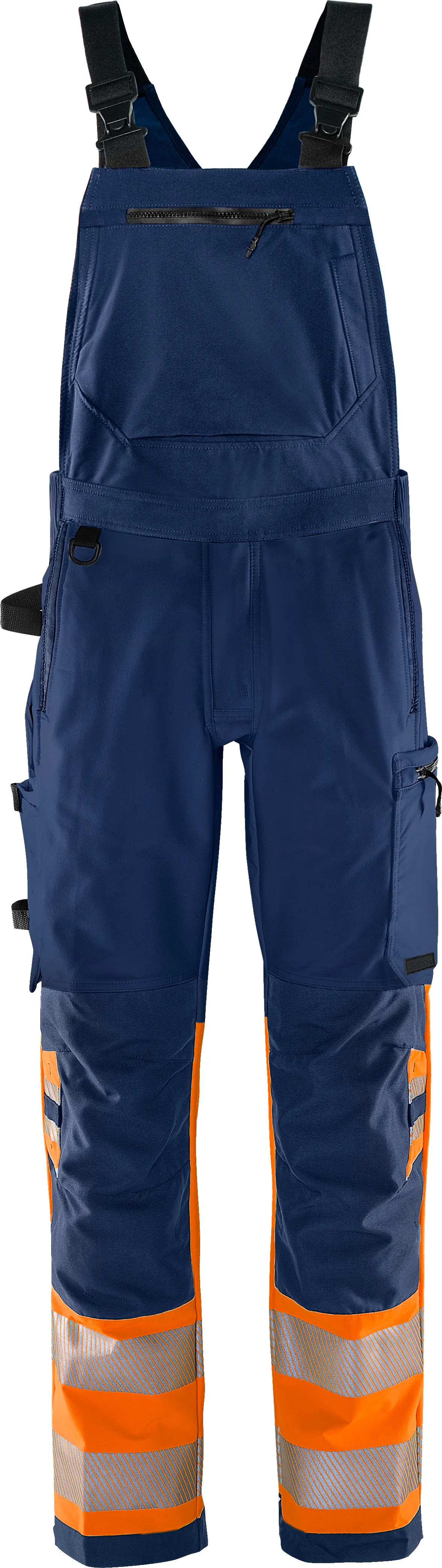 Hi-Vis Oranje/Marineblauw