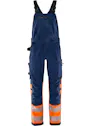 Fristads High-vis green amerikanische Latzhose Stretch, Klasse 1, 1032 GSTP Vorschaubild