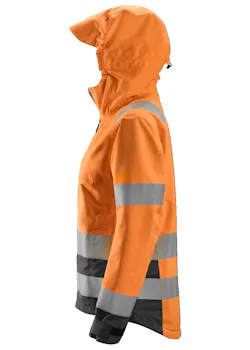 Snickers Workwear AllroundWork High-Vis Waterproof Shell Damesjack Klasse 2 -/3 1347 miniatuur