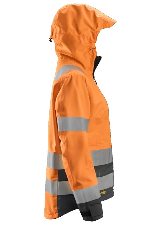 Snickers Workwear AllroundWork High-Vis Waterproof Shell Damenjacke Klasse 2/3 - 1347