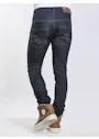 Chaud Devant Kochhose Skinny Regular Jogg Denim-Schwarz Vorschaubild