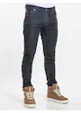 Chaud Devant Kochhose Skinny Regular Jogg Denim-Schwarz Vorschaubild