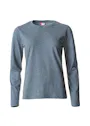 Clique  Basic-T L/S Dames miniatuur