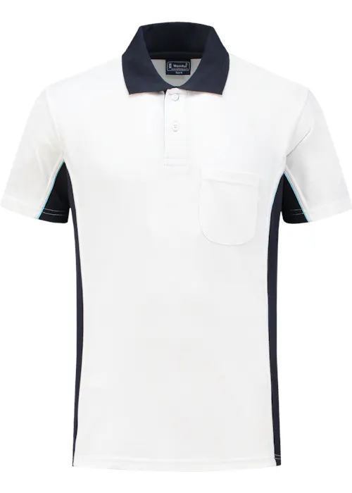 WorkMan 10.6.1401. polo Bi-Colour poche poitrine coupe standard