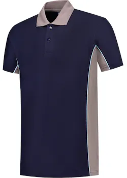 WorkMan 10.6.1401. polo Bi-Colour poche poitrine coupe standard thumbnail (vignette)