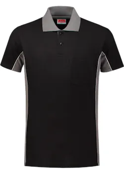 WorkMan 10.6.1401. polo Bi-Colour poche poitrine coupe standard thumbnail (vignette)