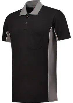 WorkMan 10.6.1401. polo Bi-Colour poche poitrine coupe standard thumbnail (vignette)